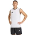 Pánské tričko adidas Entrada 26 Sleeveless Jersey white KB3928 pánské