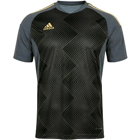 Pánské tričko adidas miCond22 Jersey grey-black HB5392 pánské Pánské tričko adidas miCond22 Jersey grey-black HB5392 pánské