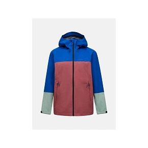 Pánská bunda PEAK PERFORMANCE M Trail Hipe 2.5L Shell Jacket, modrá barva