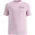 Koszulka z krótkim rękawem męska ODLO T-shirt crew neck s/s ESSENTIAL PRINT różowa