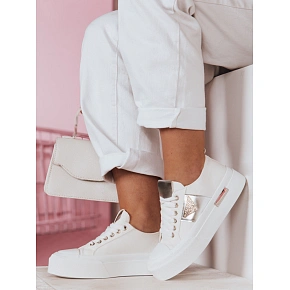 Dámské tenisky na platformě TRENDIS ZY0703 bílé - FashionStreet