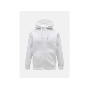 Peak Performance M Original Small Logo Zip Hood White
