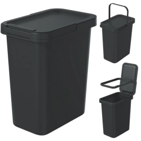 KOŠ 12 L SYSTEMA SORTIBOX BLACK RECYCLING