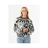 Svetr RIP CURL AOTS-TY WILLIAMS JACQUARD CREW, černý