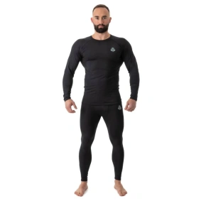Rashguard s dlouhým rukávem černý BlackRSL - S