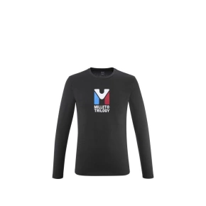 Košile MILLET M Chamonix Tri Ts Ls black pánské