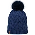 Pletená fleecová čepice Buff Caryn Beanie 13674371710, tmavě modrá, jedna velikost