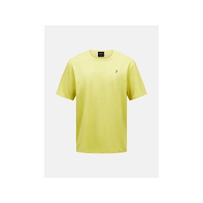 Pánské tričko PEAK PERFORMANCE M Trail Shortsleeve, žlutá barva Pánské tričko PEAK PERFORMANCE M Trail Shortsleeve, žlutá barva