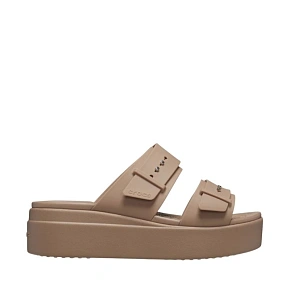 Dámské sandály Crocs Brooklyn Low, béžové, 207431 2Q9, velikost 38–39 Dámské sandály Crocs Brooklyn Low, béžové, 207431 2Q9, velikost 38–39