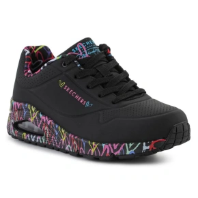 Boty Skechers Uno Loving Love W 155506-BBK