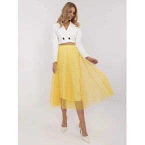 Dámská sukně DHJ SD 19568.13X žlutá - FPrice