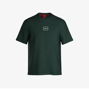 Hugo Loungewear Laze Open Green tričko (50525236-385)