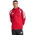 Pánská mikina adidas Tiro 26 League Sweat Full Zip Hoodie červená KF9106 pánské oblečení