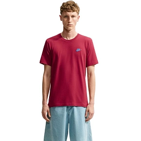 Pánské tričko Nike Club Tee červené AR4997 608