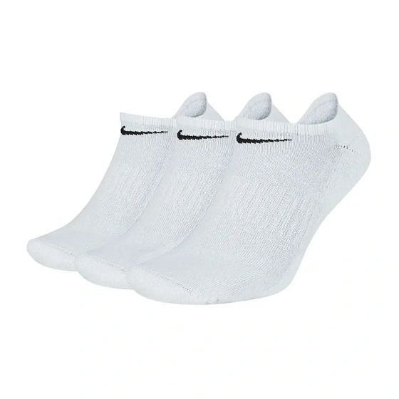 Pánské tričko Everyday Cushion No Show 3Pak M SX7673-100 - Nike
