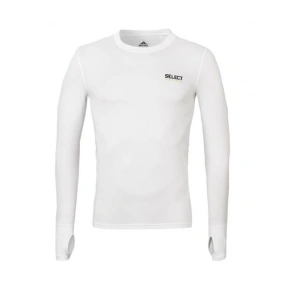 SELECT Thermoactive T-shirt 6902 WHITE s otvorem na palec DLOUHÝ RUKÁV