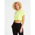 Dámské tričko E02I01JA911 FLYL neonově žlutá - GUESS