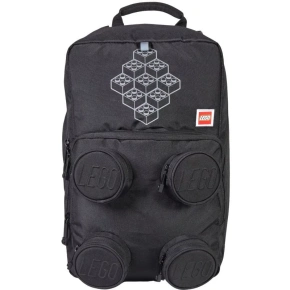Školní batoh LEGO Bricks Petersen 20209-2511 Black Jedna velikost