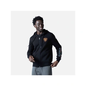 Rossignol Hero Fz Hoodie black pánské