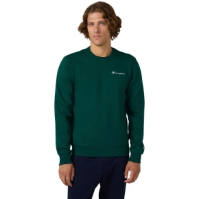 Pánská mikina Champion Crewneck Sweatshirt green 221792 GS584 pánské