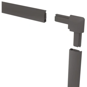 MOSKYTIÉRA DO OKNA ALU 120X140 ANTRACITOVÁ