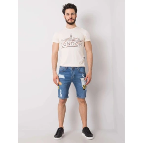 Džínové šortky MH SN 3012 58P modré - FPrice