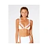 GORA-BIKINI RIP CURL Wave Shapers Stripe Banded Tri - bílý