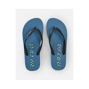 Pánské žabky RIP CURL Icons Of Surf Bloom Open Toe, modré Pánské žabky RIP CURL Icons Of Surf Bloom Open Toe, modré