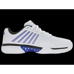 Tenisky K-swiss EXPRESS LIGHT 3 CLAY WHITE/DAZZLING BLUE/BLACK-M (08563-165-M) Tenisky K-swiss EXPRESS LIGHT 3 CLAY WHITE/DAZZLING BLUE/BLACK-M (08563-165-M)