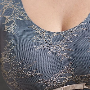 Dámská podprsenka s pěnovou výztuží 5400 grey/rose - Anita Classix