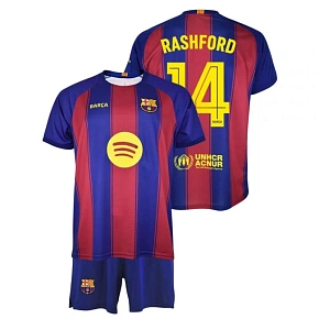 FC Barcelona Rashford set dres šortky junior box 2025/26 BC19ERA dětské FC Barcelona Rashford set dres šortky junior box 2025/26 BC19ERA dětské