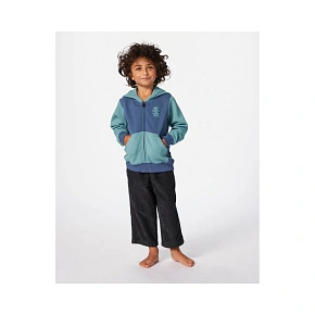 Mikina RIP CURL Grom Energy Z/T Hood – chlapecká, modrá Mikina RIP CURL Grom Energy Z/T Hood – chlapecká, modrá