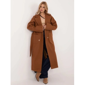 Dámský kabát LK CZ 509786.99 Světle hnědý - LAKERTA