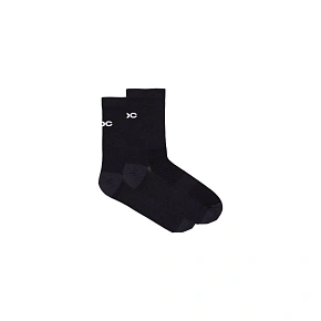 Cyklistické ponožky POC Cadence Road Socks, černé Cyklistické ponožky POC Cadence Road Socks, černé