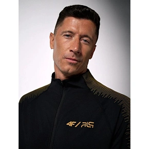 Bluza treningowa regular bez kaptura męska 4F | Robert Lewandowski RL9SSS26TFSWM1016-20S pánské Bluza treningowa regular bez kaptura męska 4F | Robert Lewandowski RL9SSS26TFSWM1016-20S pánské