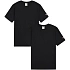 Pánské tričko Champion s krátkým rukávem 2-pack black 220267 KK001 pánské
