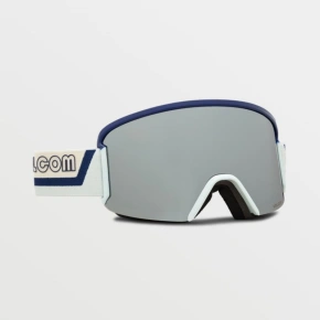 Snowboardové brýle Volcom GARDEN DARK BLUE OFF WHITE SKY/SILVER CHROME (VG0122106)