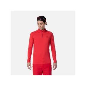 Rossignol Classique 1/2 Zip T-shirt red pánské