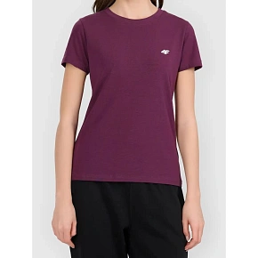 T-shirt slim bawełniany damski 4F 4FWAW26TTSHF3500-60S T-shirt slim bawełniany damski 4F 4FWAW26TTSHF3500-60S