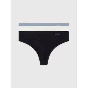 Dámská tanga 3Pack 000QD3558E NP0 vícebarevné - Calvin Klein