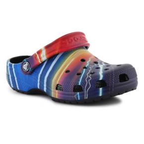Unisex junior nazouváky Jr 208457-4LF Tmavě modrá mix - Crocs