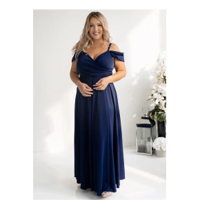 Dlouhé šaty 208857 tmavě modré - With You