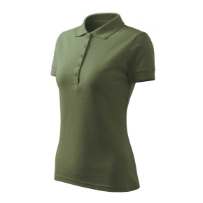 Dámské tričko Pique Polo Free (khaki) Dámské tričko Pique Polo Free (khaki)