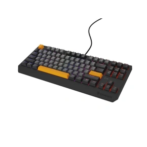 GENESIS Thor 230 TKL Herní klávesnice USB + RF Wireless + Bluetooth QWERTY Černá, šedá, oranžová GENESIS Thor 230 TKL Herní klávesnice USB + RF Wireless + Bluetooth QWERTY Černá, šedá, oranžová