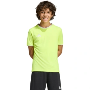 Dětská trička adidas Entrada 26 Jersey Yellow Neon KE9845