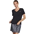 Tričko Skechers Signature s výstřihem do V TP167-BLK, černé, velikost L