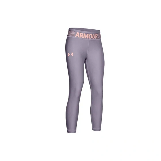 Dívčí tréninkové kalhoty HG Ankle Crop K Junior 1327855-555 - Under Armour
