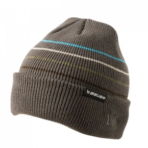 Zimní čepice Bauer NE Striped Toque Jr 1062330
