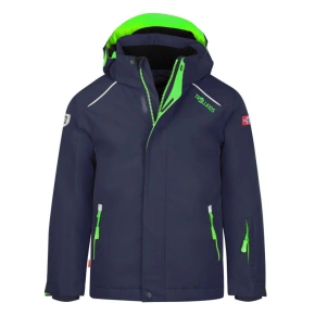 Trollkids Kids Holmenkollen Snow Jacket Pro winter navy blue (913-100) bunda s kapucí