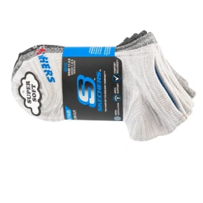 Skechers 6ks Chlapecké ponožky bez froté S112222-GRY Grey 31-34